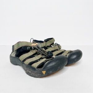Keen Newport H2 Green Sandals Size 11 Toddler